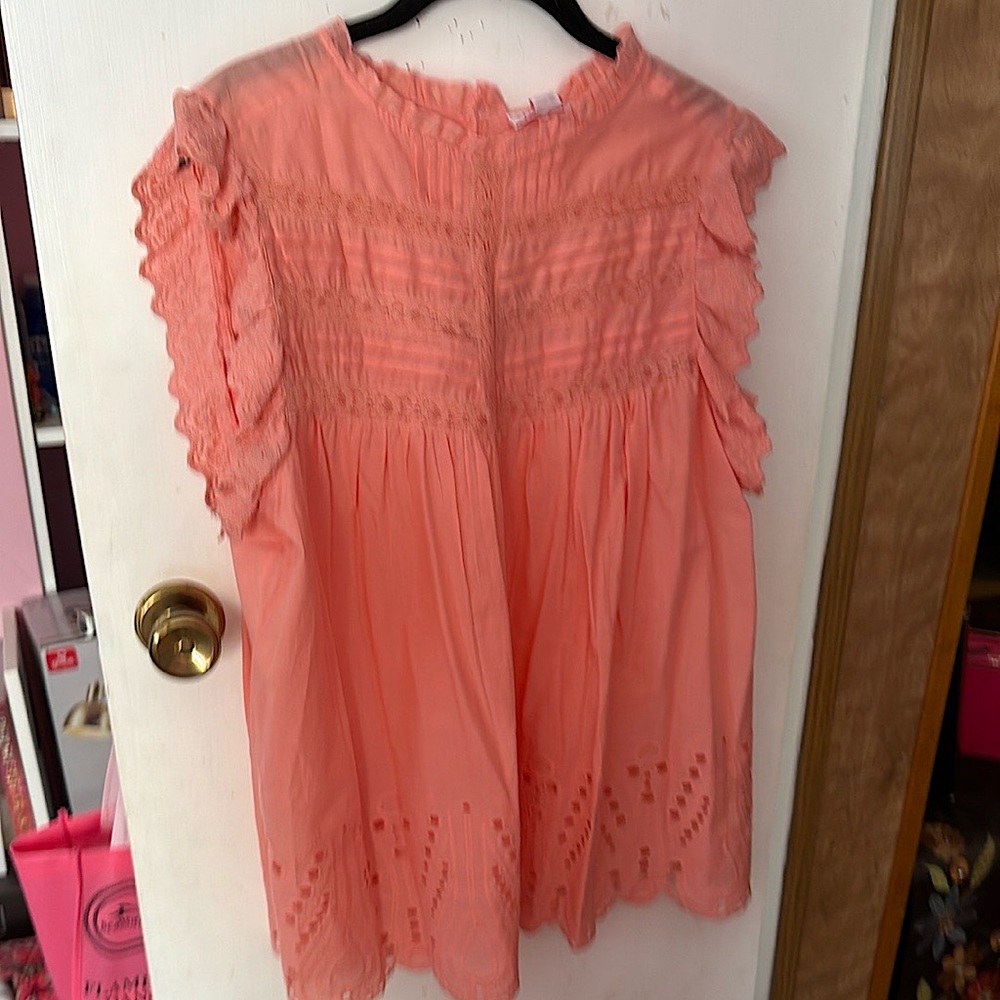 Set of Two Sleeveless Blouses with Mandarin Collar
